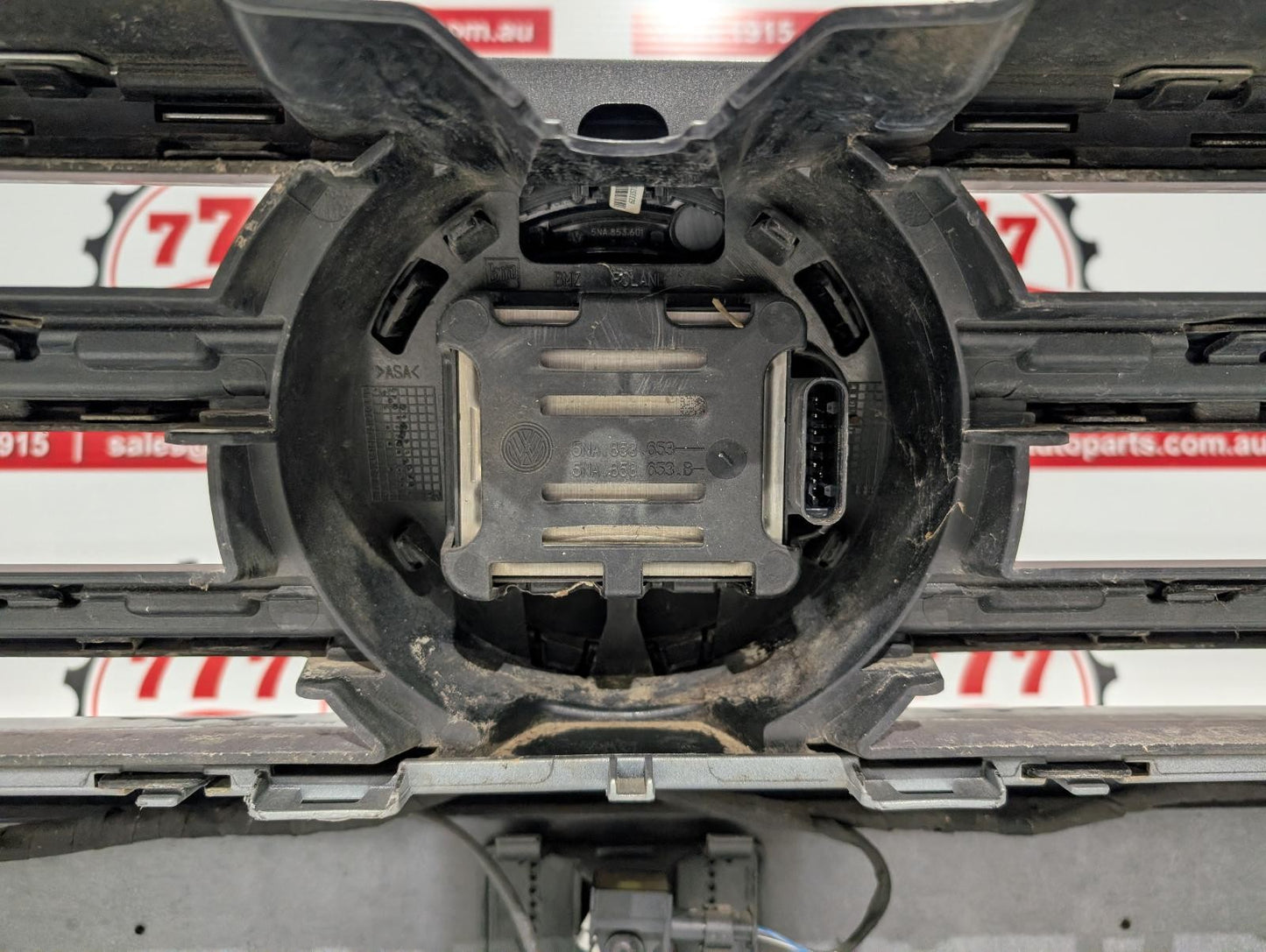 VOLKSWAGEN TIGUAN FRONT BUMPER 5NA, BUMPER BAR, NON H/LAMP WASHER TYPE, COMFORTL