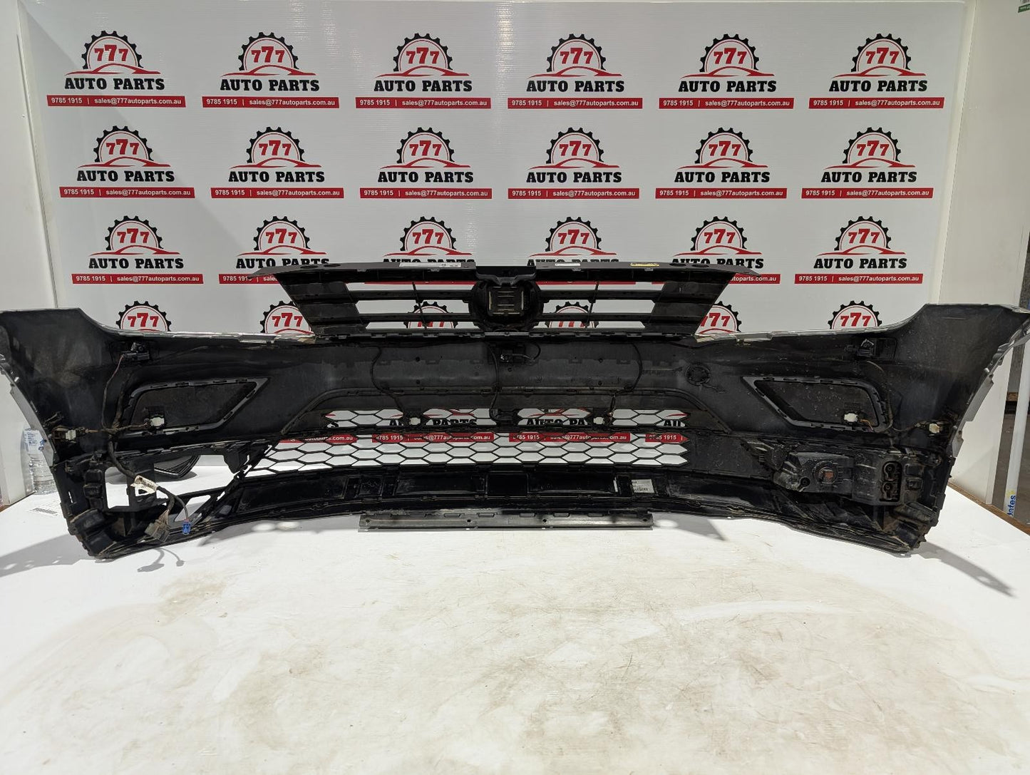 VOLKSWAGEN TIGUAN FRONT BUMPER 5NA, BUMPER BAR, NON H/LAMP WASHER TYPE, COMFORTL