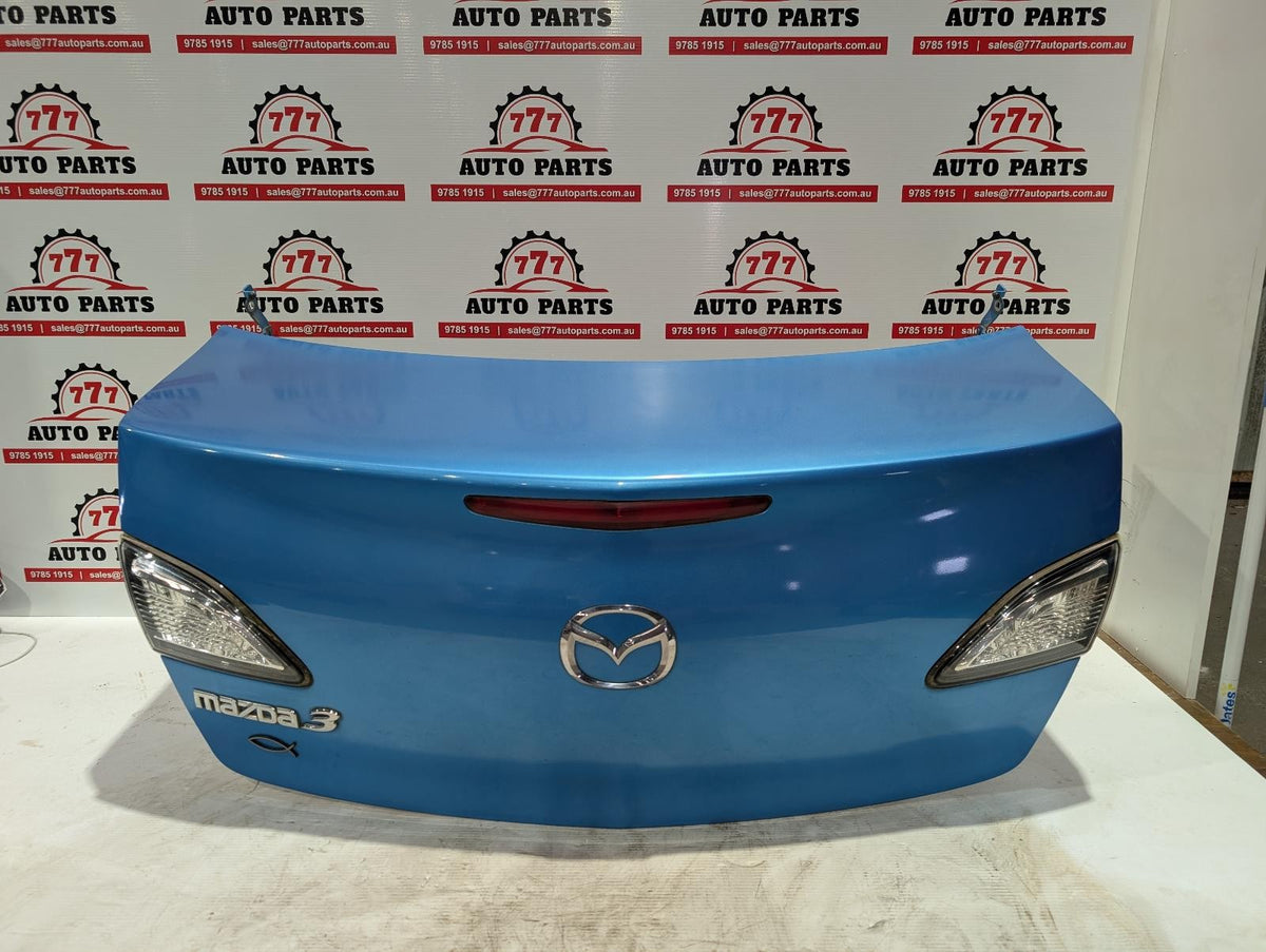 MAZDA 3 BOOTLID/TAILGATE BOOTLID, BL, NON SPOILER TYPE, 04/09-10/13 09 10 11 12