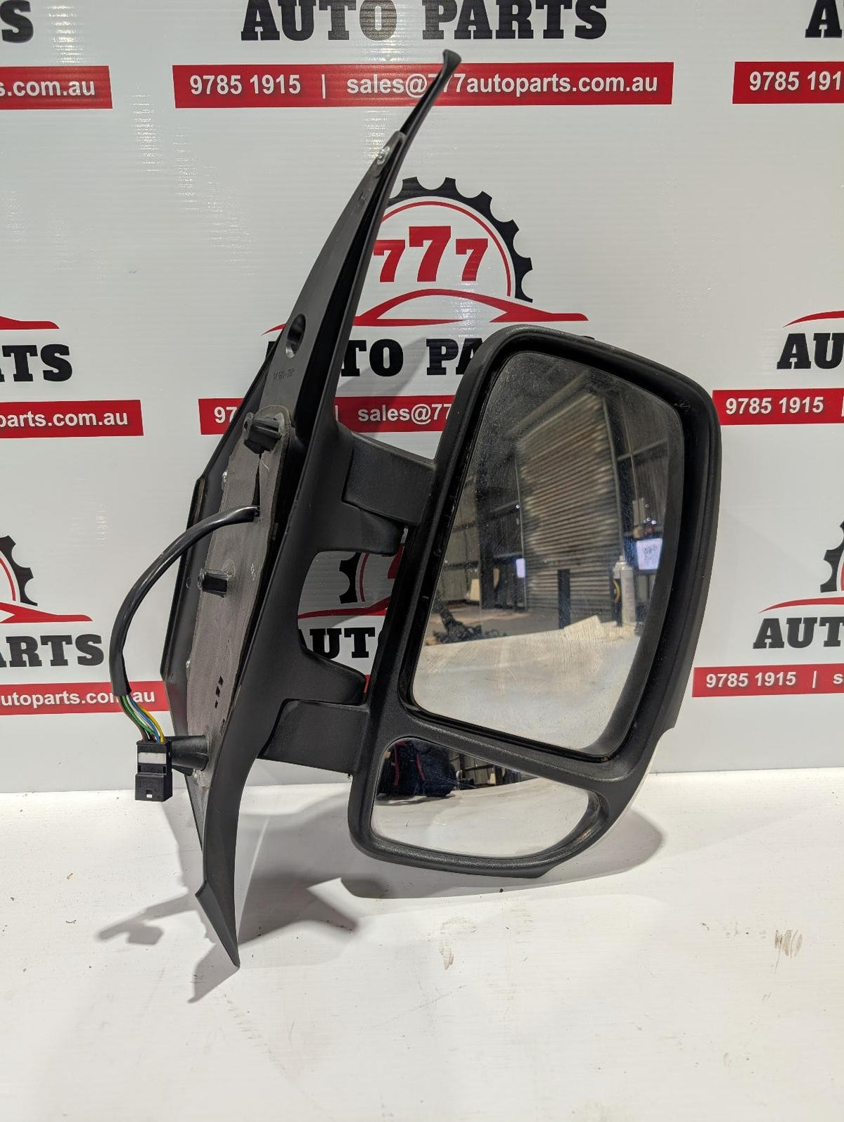 RENAULT MASTER RIGHT DOOR MIRROR X62, W/ POWER FOLD, NON BLIND SPOT TYPE, 09/11-