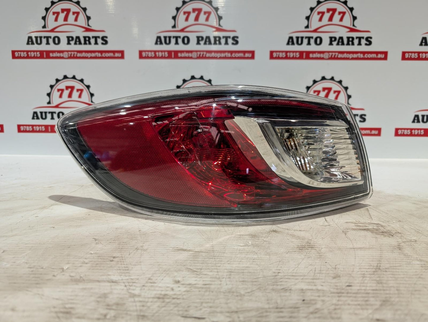MAZDA 3 LEFT TAILLIGHT BL, SEDAN, STANDARD TYPE, 04/09-10/13