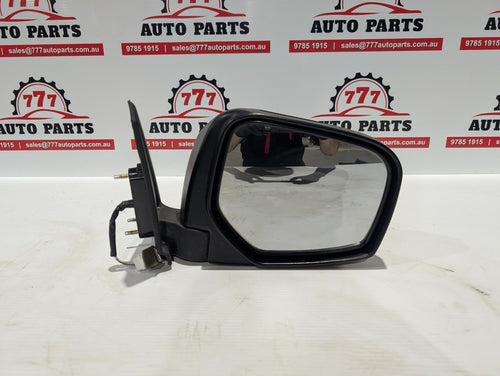 MITSUBISHI TRITON RIGHT DOOR MIRROR ML-MN, POWER, BLACK, 07/06-04/15 06 07 08 09