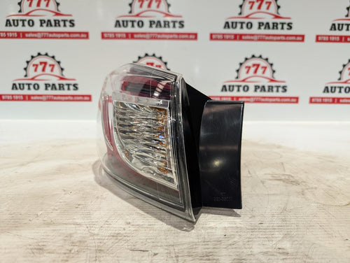 MAZDA 3 LEFT TAILLIGHT BL, SEDAN, STANDARD TYPE, 04/09-10/13