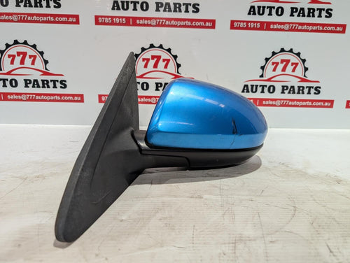 MAZDA 3 LEFT DOOR MIRROR BL, NO POWER FOLD, NO INDICATOR TYPE, 04/09-10/13