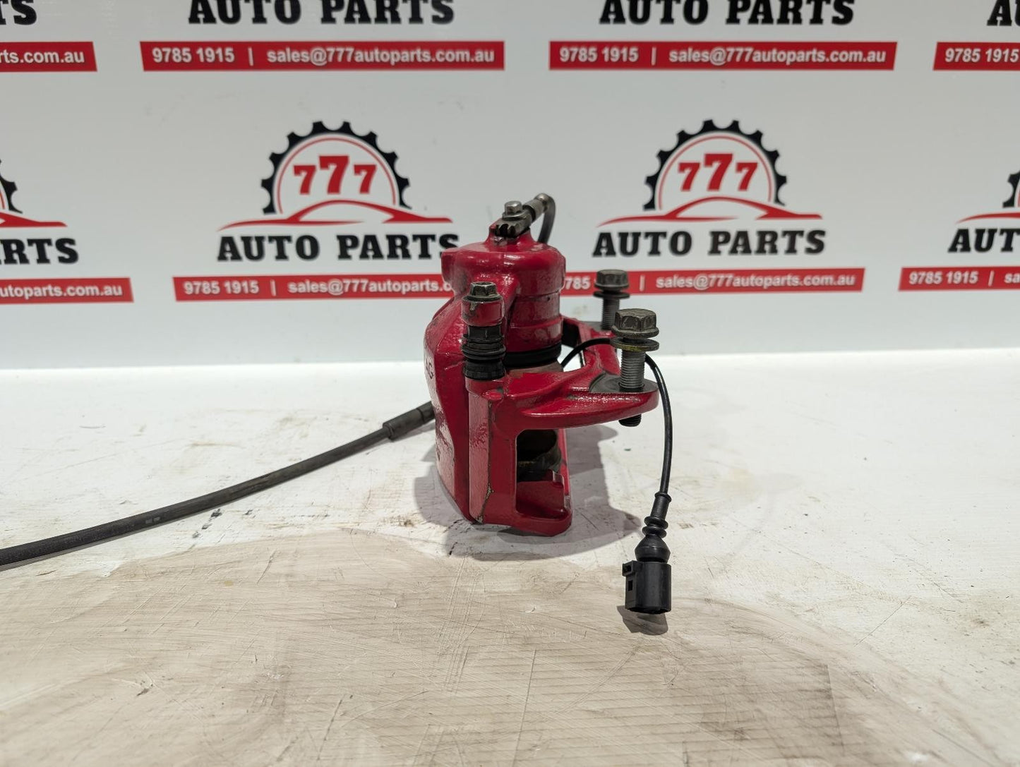 AUDI S3 CALIPER RH FRONT, RED, 8V, 03/13-10/20