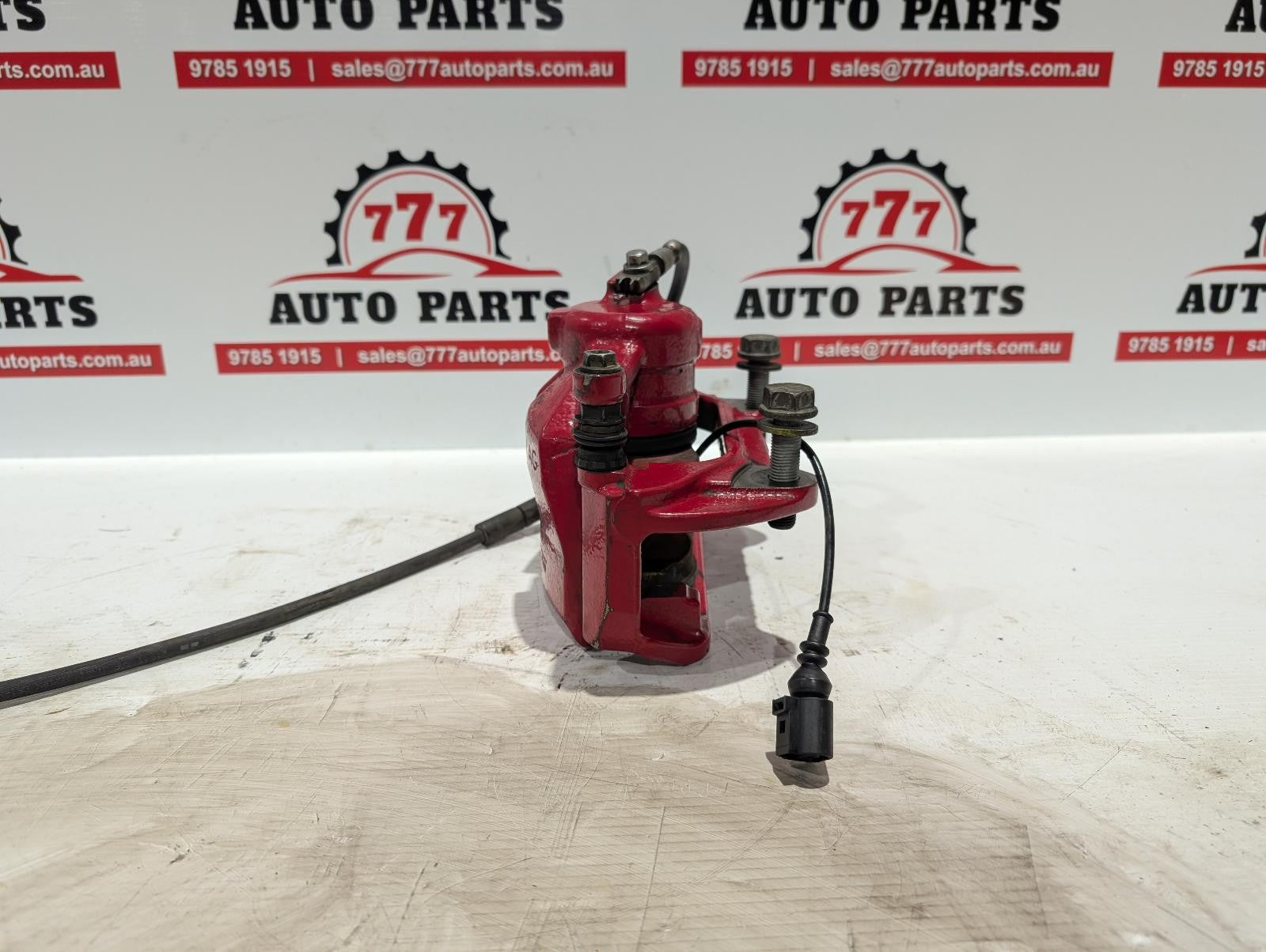 AUDI S3 CALIPER RH FRONT, RED, 8V, 03/13-10/20