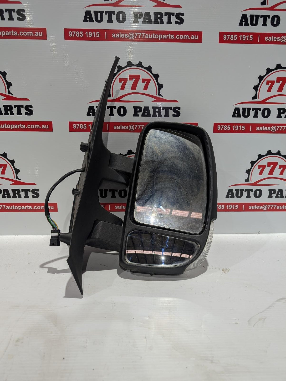 RENAULT MASTER RIGHT DOOR MIRROR X62, W/ POWER FOLD, NON BLIND SPOT TYPE, 09/11-