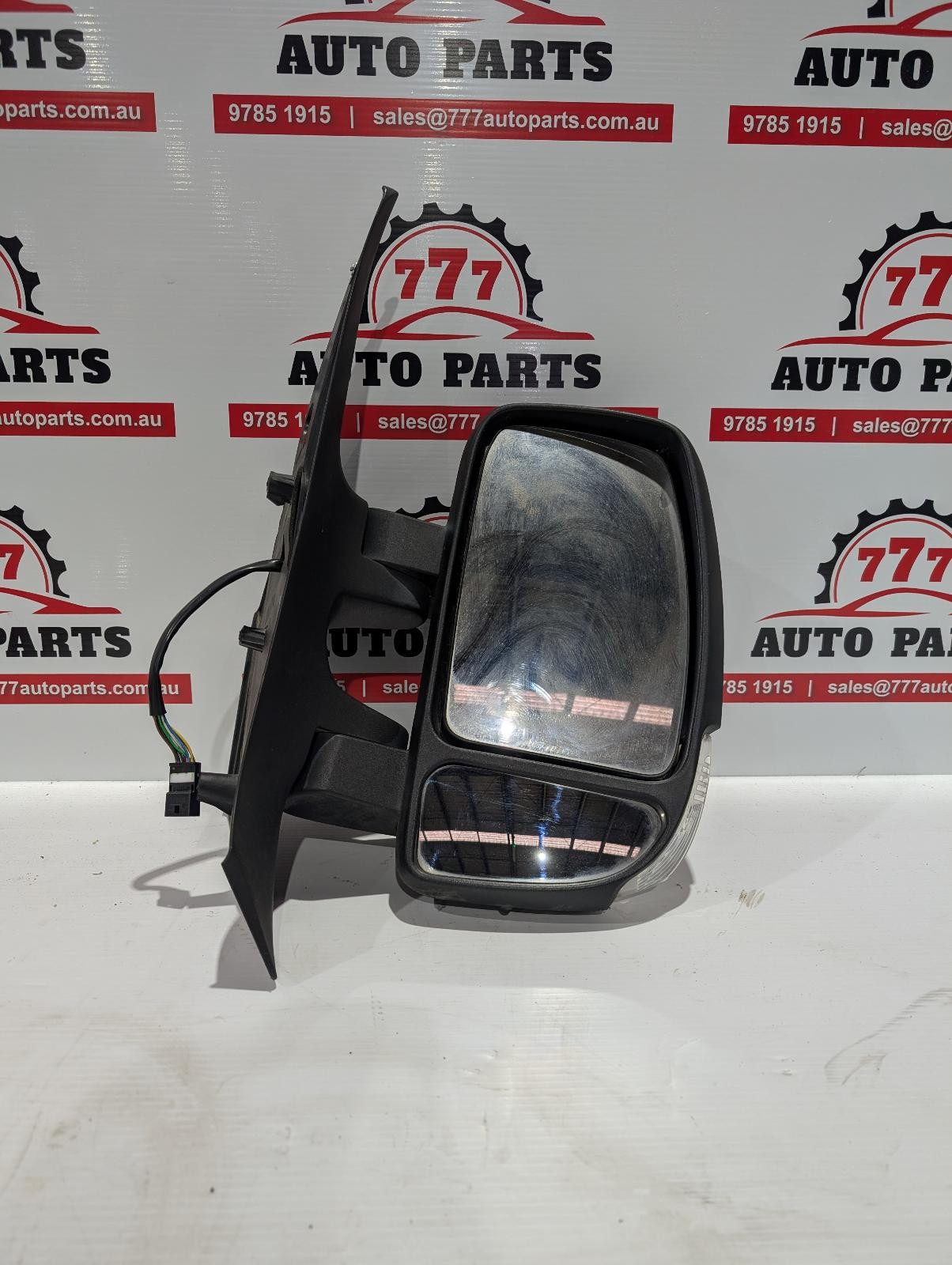 RENAULT MASTER RIGHT DOOR MIRROR X62, W/ POWER FOLD, NON BLIND SPOT TYPE, 09/11-