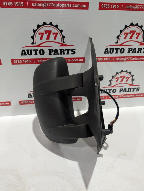 RENAULT MASTER RIGHT DOOR MIRROR X62, W/ POWER FOLD, NON BLIND SPOT TYPE, 09/11-
