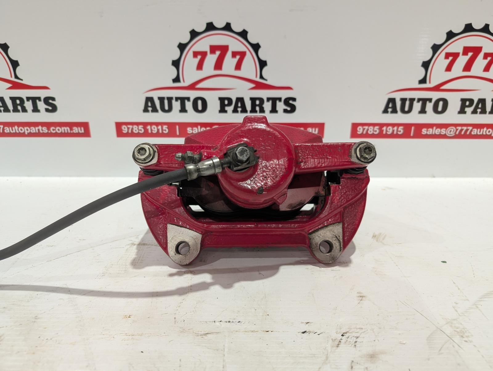 AUDI S3 CALIPER LH FRONT, RED, 8V, 03/13-10/20