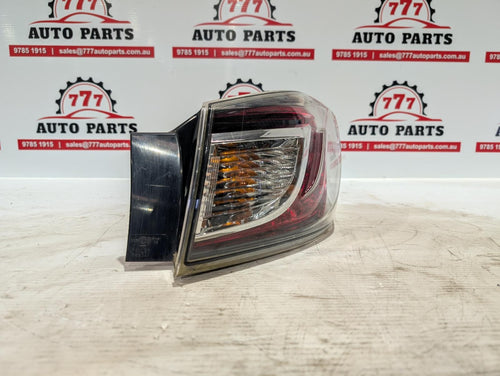 MAZDA 3 RIGHT TAILLIGHT BL, SEDAN, STANDARD TYPE, 04/09-10/13 09 10 11 12 13