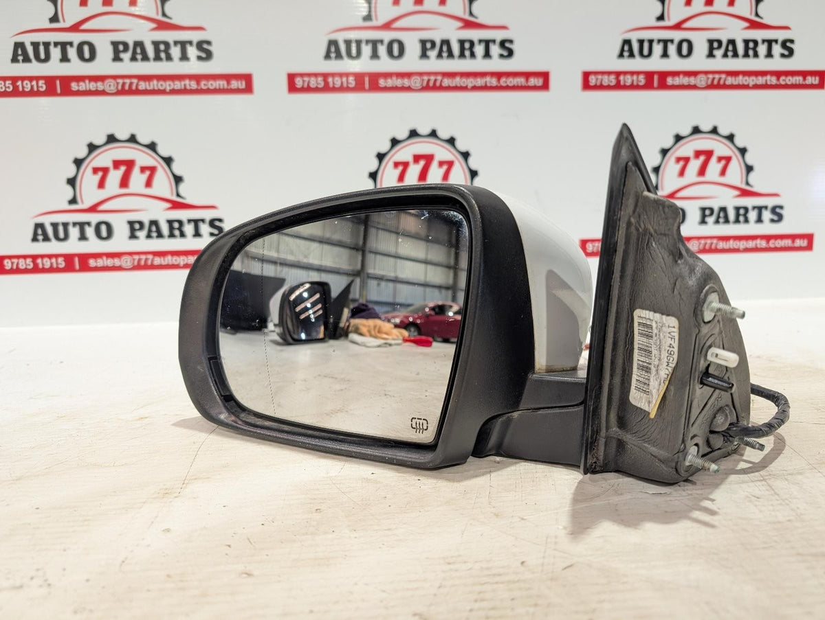 JEEP CHEROKEE LEFT DOOR MIRROR KL, POWER FOLD, COLOUR CODED, NON BLIND SPOT TYPE