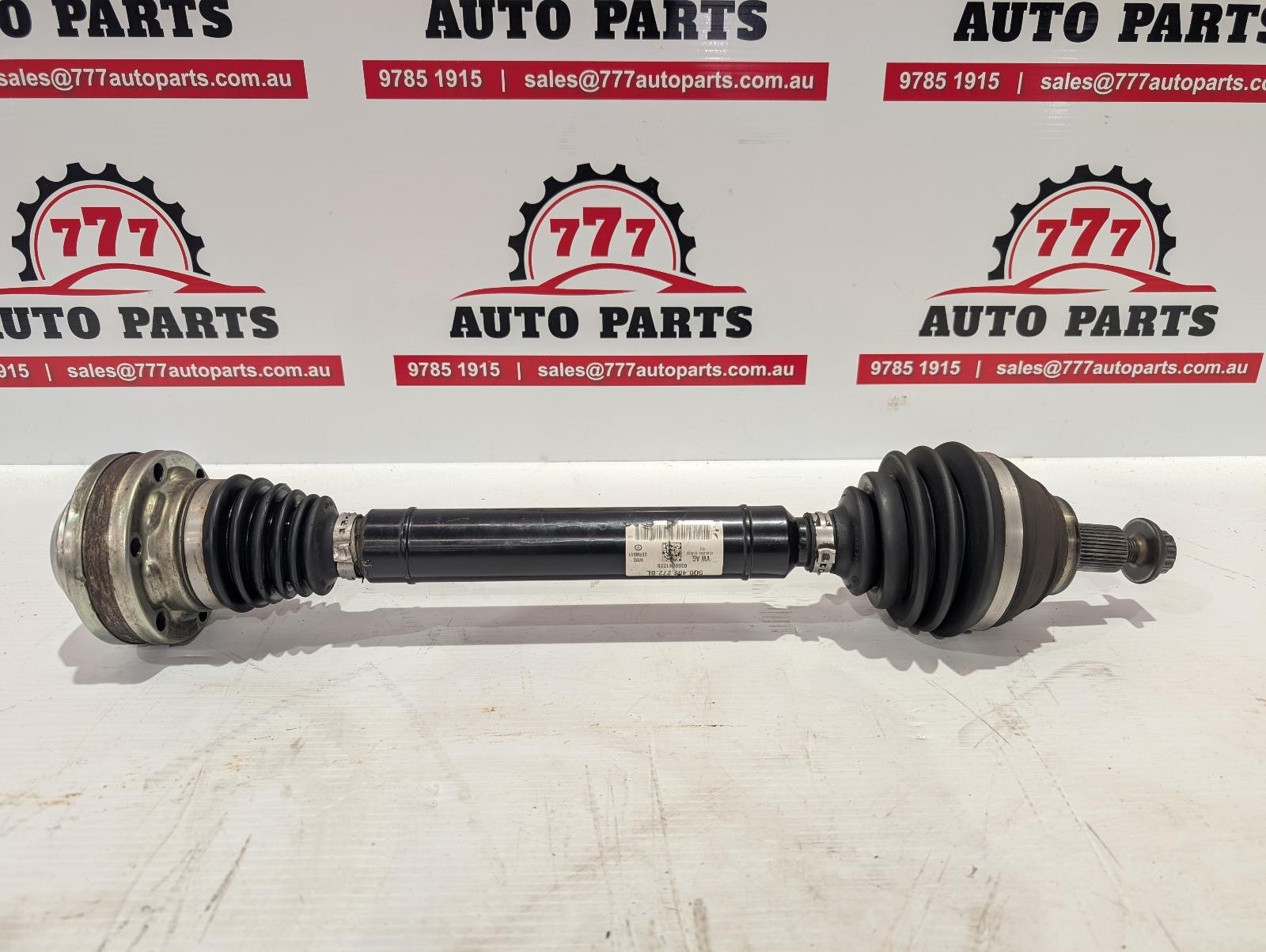 AUDI S3 RIGHT DRIVESHAFT FRONT, PETROL, 2.0, CJXB/CJXF CODE, 8V, 12/13-10/2