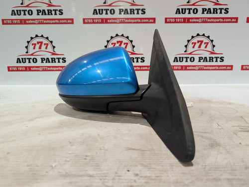 MAZDA 3 RIGHT DOOR MIRROR BL, NON POWER FOLD, NON INDICATOR TYPE, 04/09-10/13