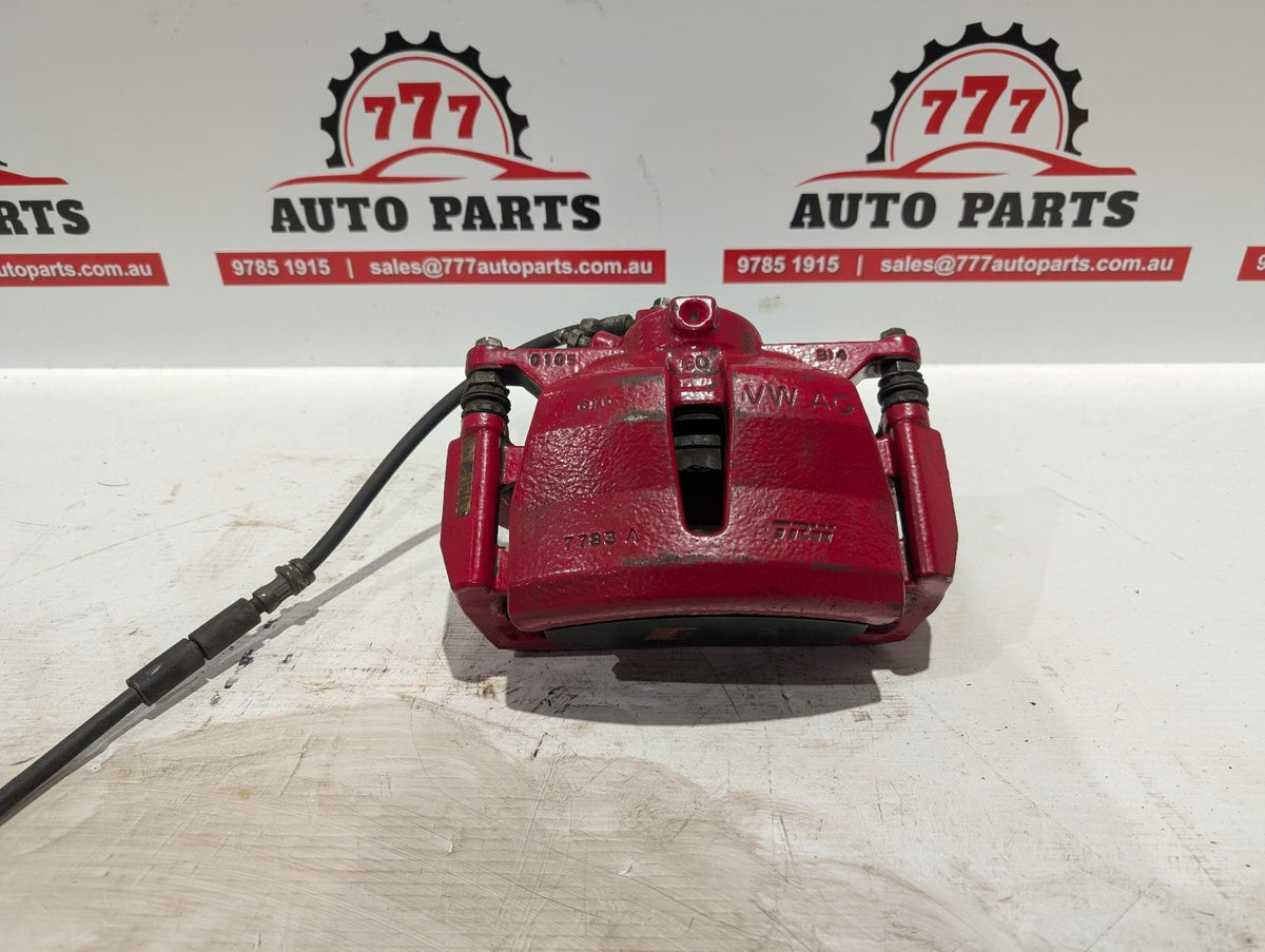 AUDI S3 CALIPER RH FRONT, RED, 8V, 03/13-10/20