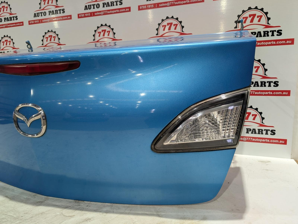 MAZDA 3 BOOTLID/TAILGATE BOOTLID, BL, NON SPOILER TYPE, 04/09-10/13 09 10 11 12