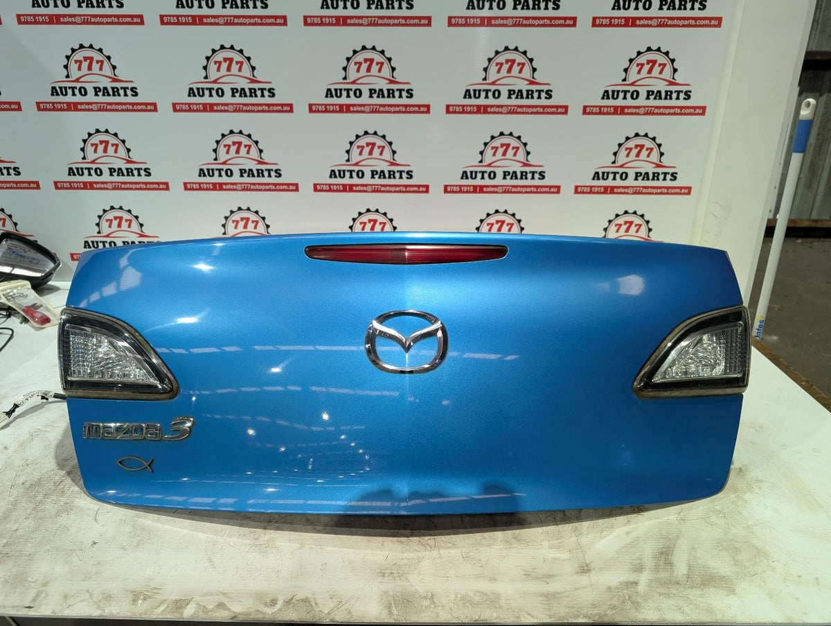 MAZDA 3 BOOTLID/TAILGATE BOOTLID, BL, NON SPOILER TYPE, 04/09-10/13 09 10 11 12