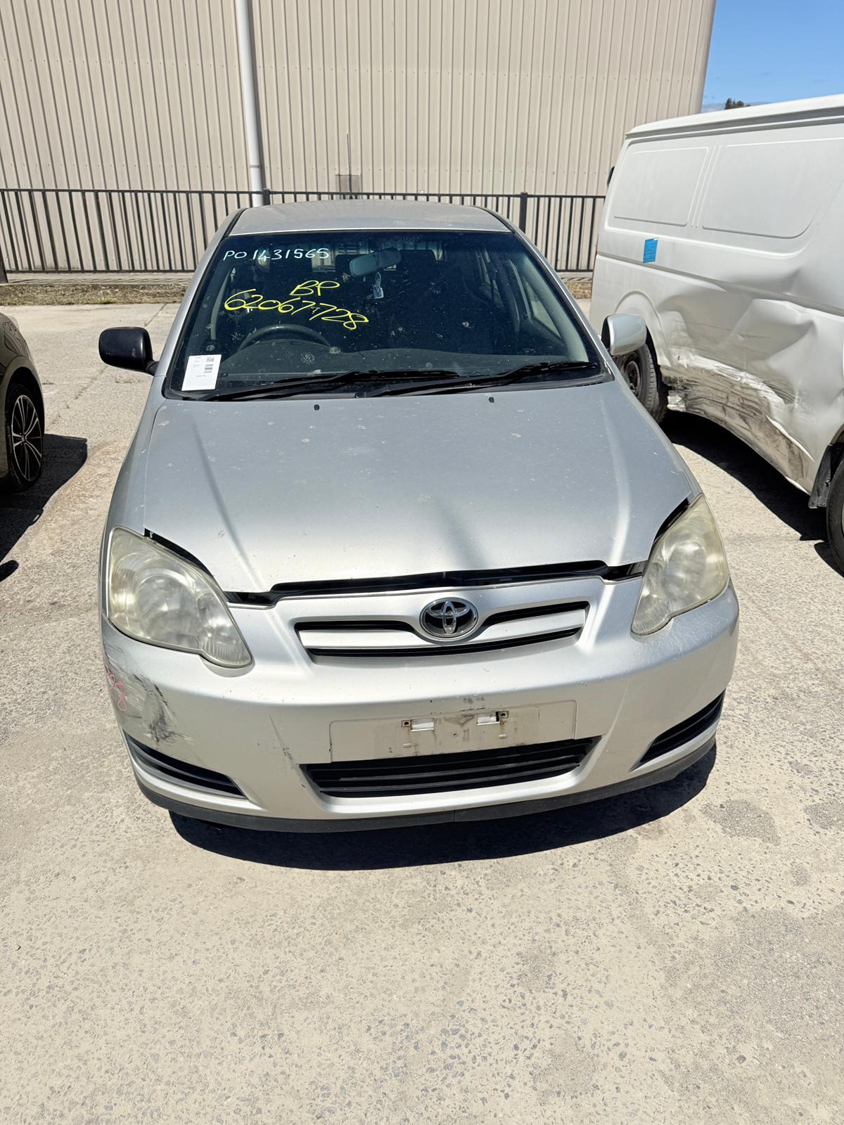 2005 Toyota Corolla ZZE122R Ascent