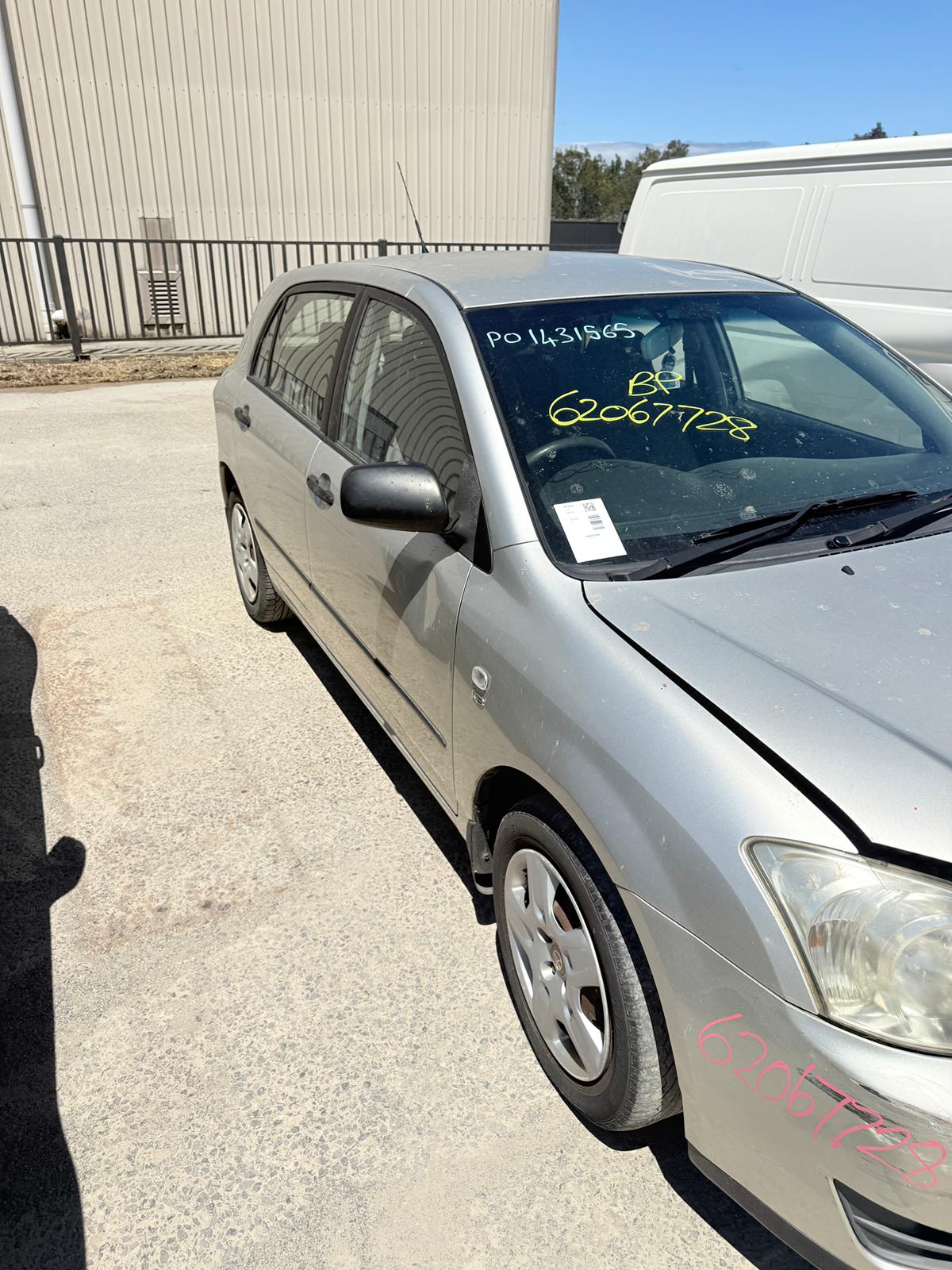 2005 Toyota Corolla ZZE122R Ascent