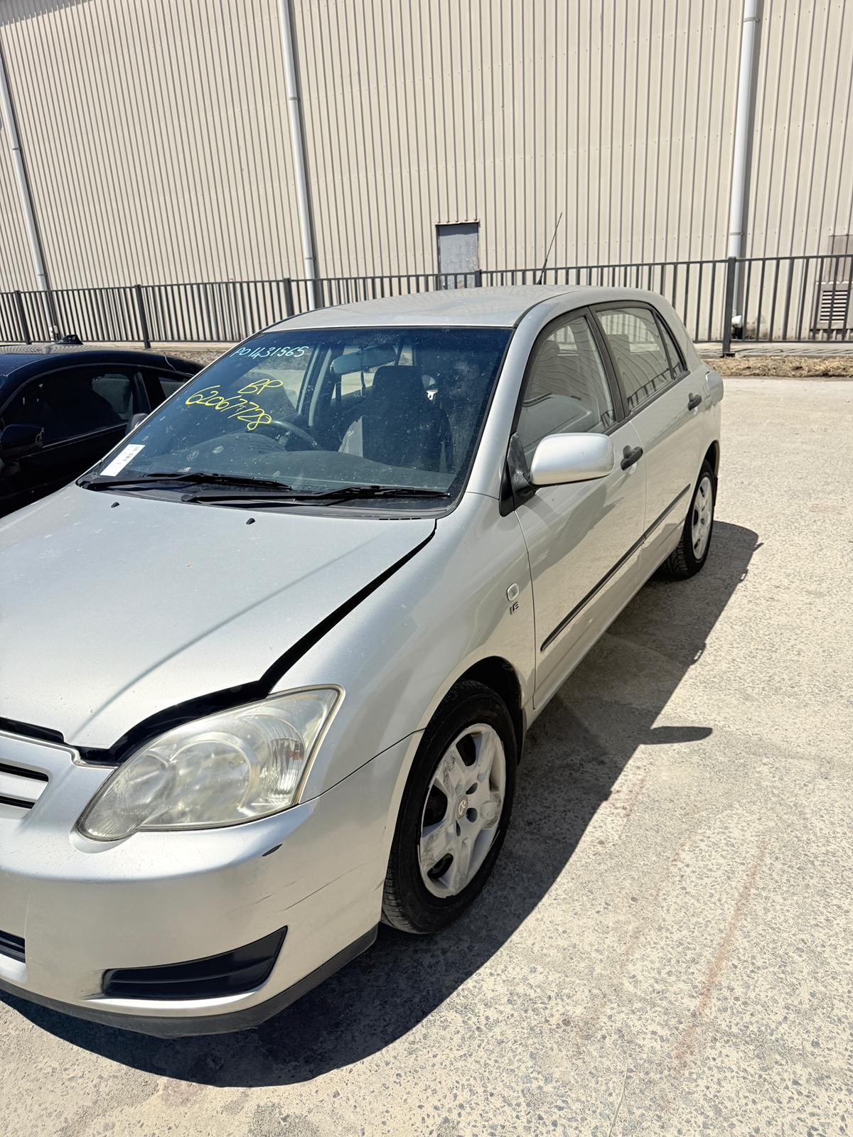 2005 Toyota Corolla ZZE122R Ascent