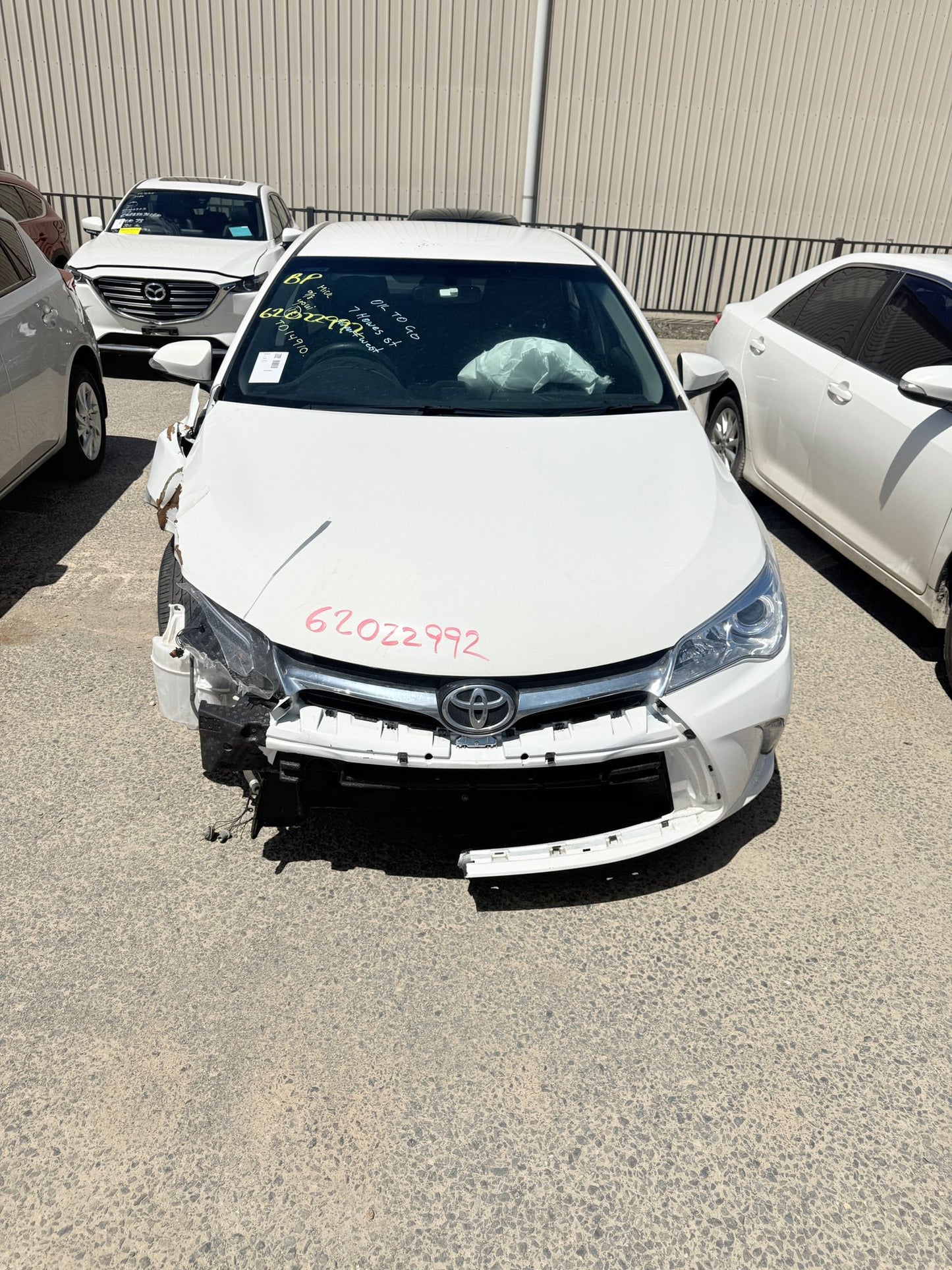 2015 Toyota Camry ASV50R Altise