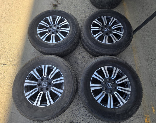 4 x Nissan Patrol Wheels 18inch