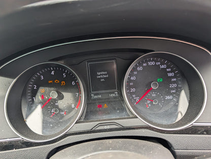 2016 Passat instrument cluster